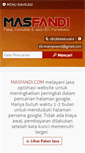 Mobile Screenshot of masfandi.com